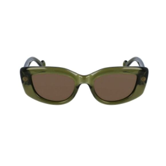 Lanvin Daisy 50mm Rectangle Sunglasses